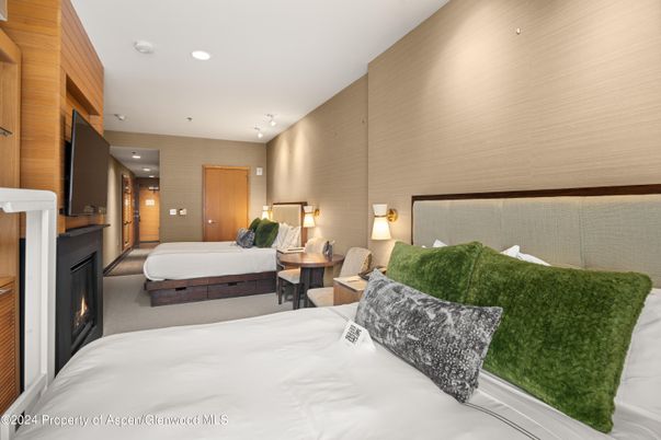 Bedroom, Fireplace, Interior, Recessed Lighting