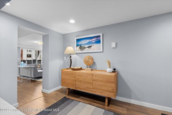 Interior, Recessed Lighting, Wood Texture Flooring