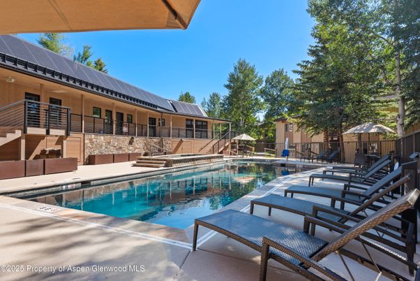Exterior, Pool, Solar Panels