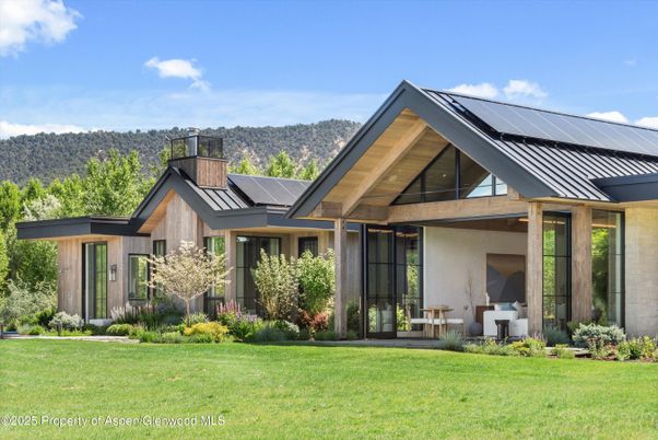Backyard, Exterior, Facade, Solar Panels, Farmhouse