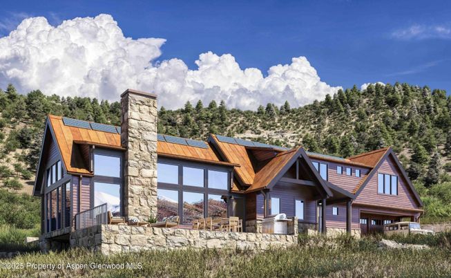 Backyard, Exterior, Facade, Log Home