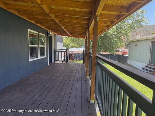 Exterior, Wood Texture Flooring