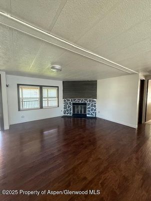 Empty room, Fireplace, Interior, Wood Texture Flooring