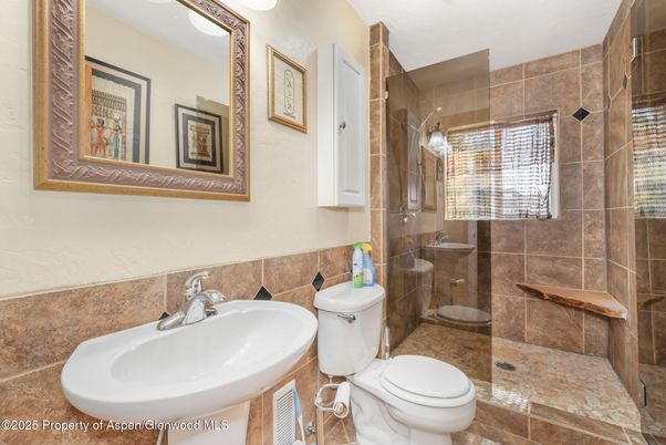 Bathroom, Glass Shower, Interior