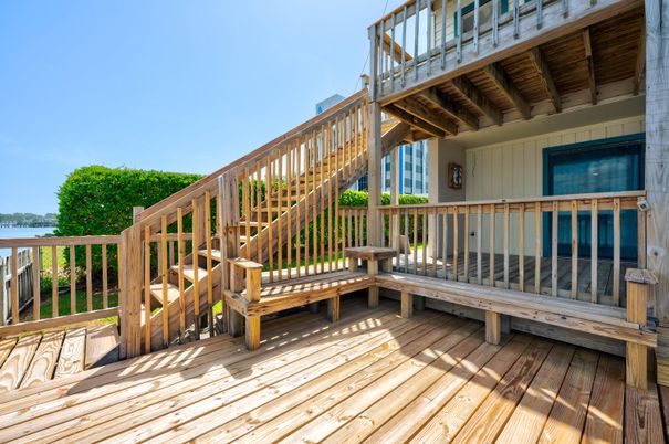 Exterior, Wood Texture Flooring