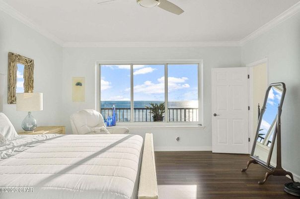 Bedroom, Interior, Water, Wood Texture Flooring