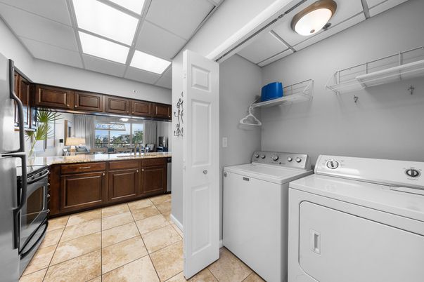 Interior, Kitchen, Utility Closets, Washer