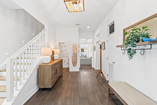 Interior, Recessed Lighting, Wood Texture Flooring