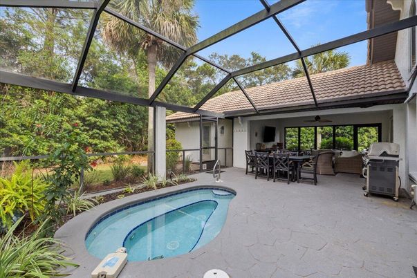 Dining room, Glass Ceilings, Interior, Pool, Sun Room