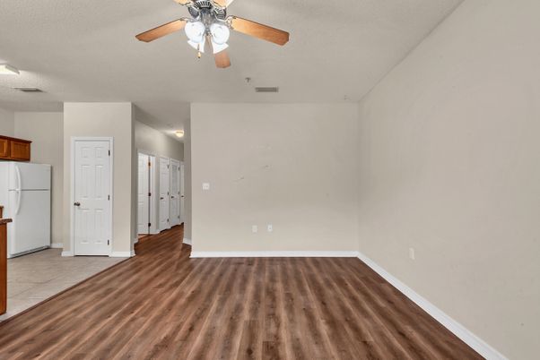 Empty room, Interior, Kitchen, Wood Texture Flooring