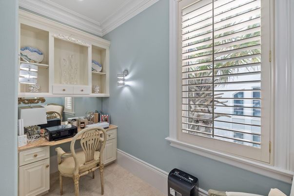 Home Office, Interior, Recessed Lighting