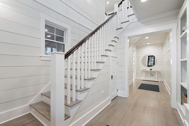 Interior, Recessed Lighting, Wood Texture Flooring