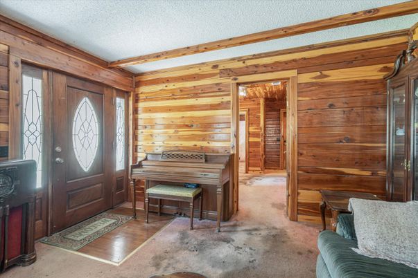 Interior, Piano, Wood Texture Flooring, Wooden Walls
