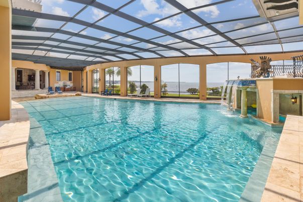 Glass Ceilings, Interior, Pool, Sun Room