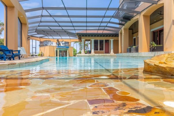 Glass Ceilings, Interior, Pool, Sun Room