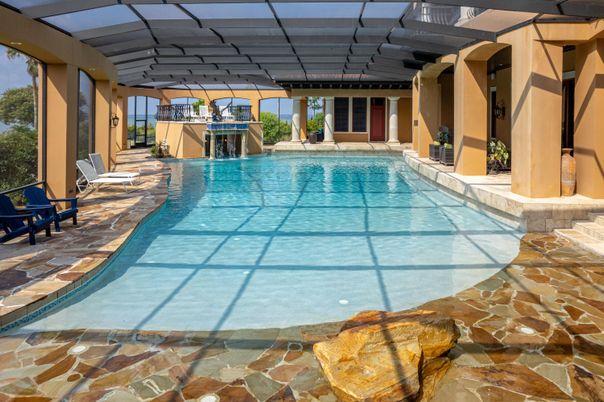 Glass Ceilings, Interior, Pool, Sun Room