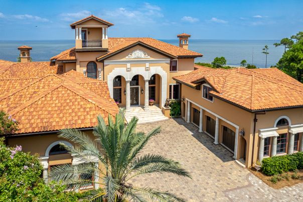 Exterior, Facade, Water, Mediterranean