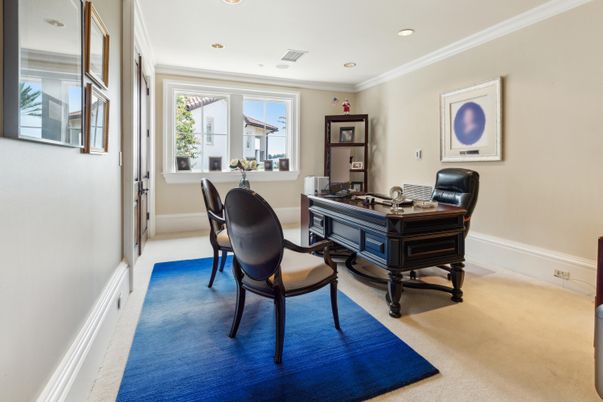 Home Office, Interior, Recessed Lighting