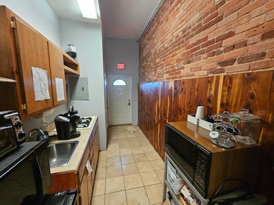 Interior, Kitchen, Stone Walls