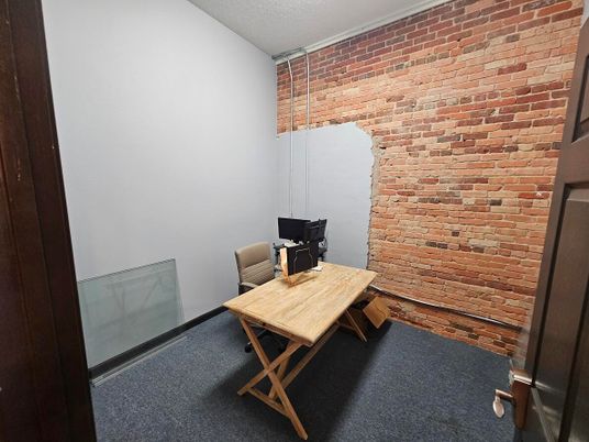 Home Office, Interior, Stone Walls