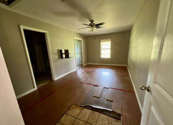 Empty room, Interior, Wood Texture Flooring
