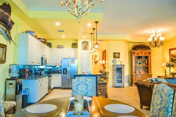 Chandelier, Interior, Kitchen, Pendant Lights, Recessed Lighting, Stainless Steel Appliances