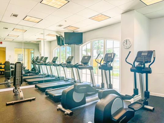 Fitness Equipment, Gym, Interior