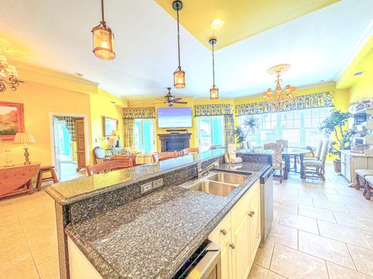 Chandelier, Dining room, Fireplace, Interior, Living room, Pendant Lights, Recessed Lighting