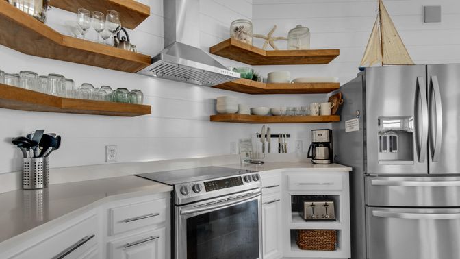 Interior, Kitchen, Stainless Steel Appliances
