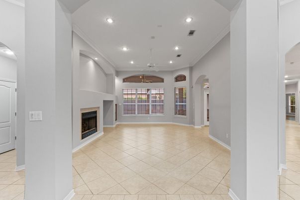 Fireplace, Interior, Recessed Lighting