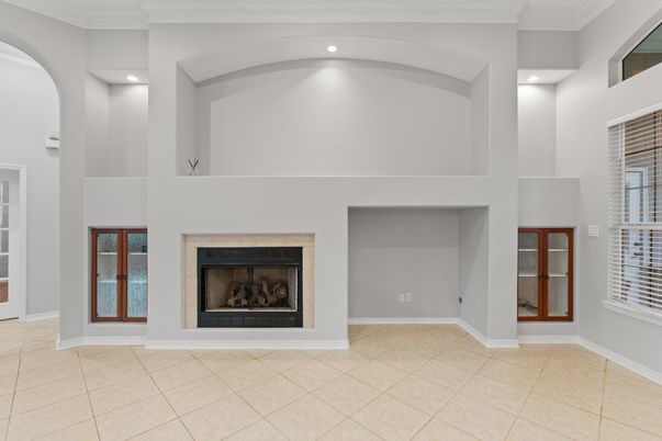 Fireplace, Interior, Recessed Lighting