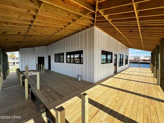 Exterior, Water, Wooden Beams, Wood Texture Flooring