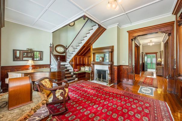 Fireplace, Interior, Wood Texture Flooring