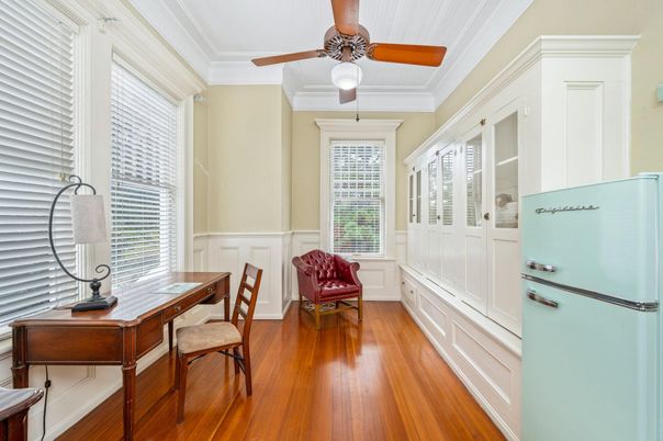 Home Office, Interior, Wood Texture Flooring