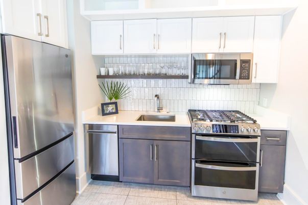 Interior, Kitchen, Stainless Steel Appliances