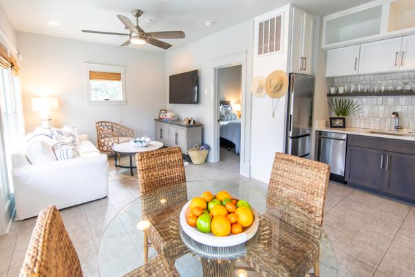 Interior, Kitchen, Living room, Recessed Lighting, Stainless Steel Appliances