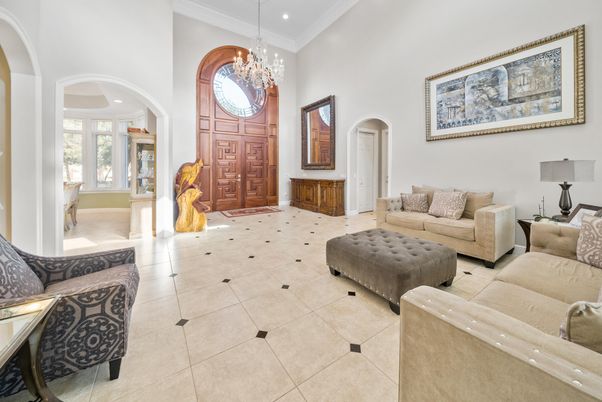 Chandelier, Interior, Living room, Recessed Lighting