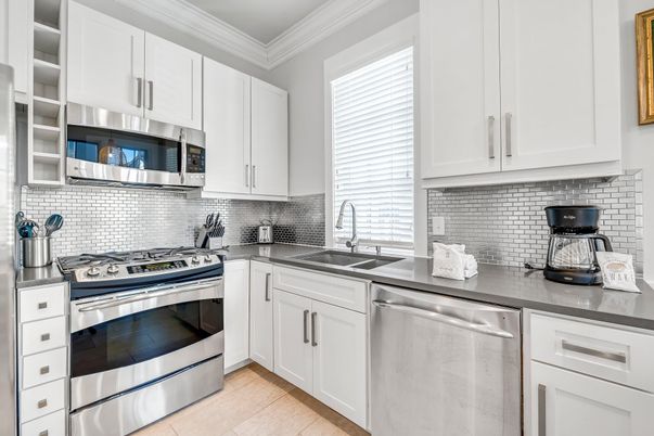 Interior, Kitchen, Stainless Steel Appliances