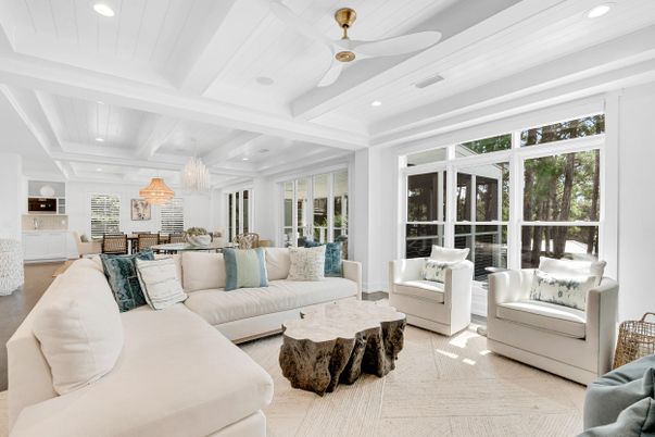Chandelier, Dining room, Interior, Living room, Recessed Lighting