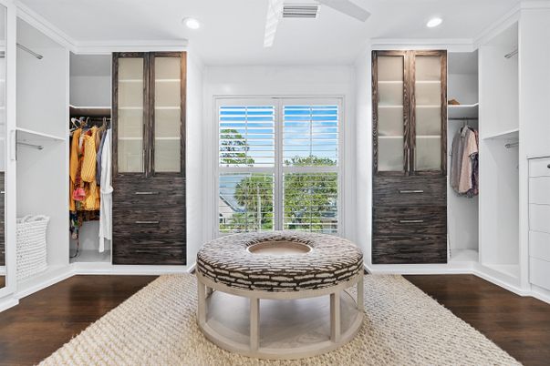 Interior, Recessed Lighting, Walk-in Closets, Wood Texture Flooring