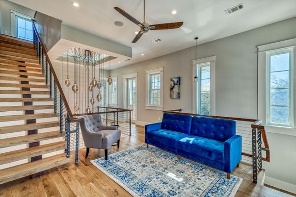 Interior, Pendant Lights, Recessed Lighting, Wood Texture Flooring