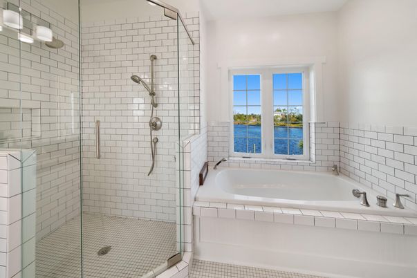 Bathroom, Glass Shower, Interior, Water