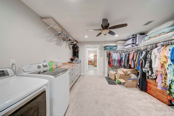 Interior, Recessed Lighting, Washer