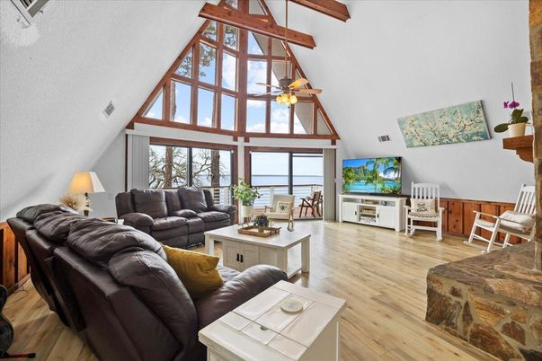 Interior, Living room, Wooden Beams, Wood Texture Flooring