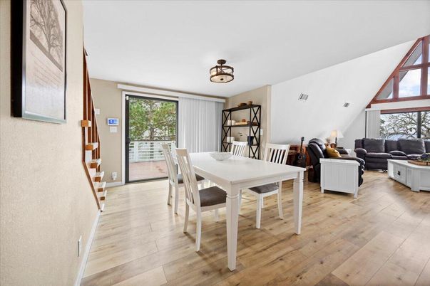 Dining room, Interior, Living room, Wood Texture Flooring