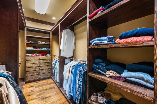 Interior, Recessed Lighting, Walk-in Closets, Wood Texture Flooring