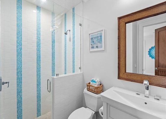 Bathroom, Glass Shower, Interior