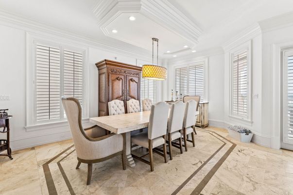 Chandelier, Dining room, Interior, Pendant Lights, Recessed Lighting