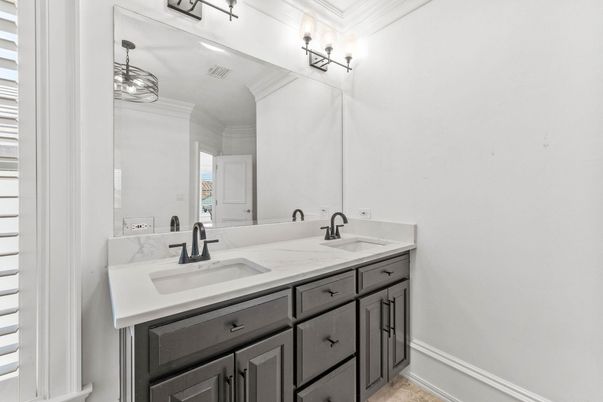 Bathroom, Dual Sink Vanities, Interior