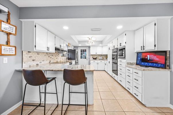 Interior, Kitchen, Recessed Lighting, Stainless Steel Appliances